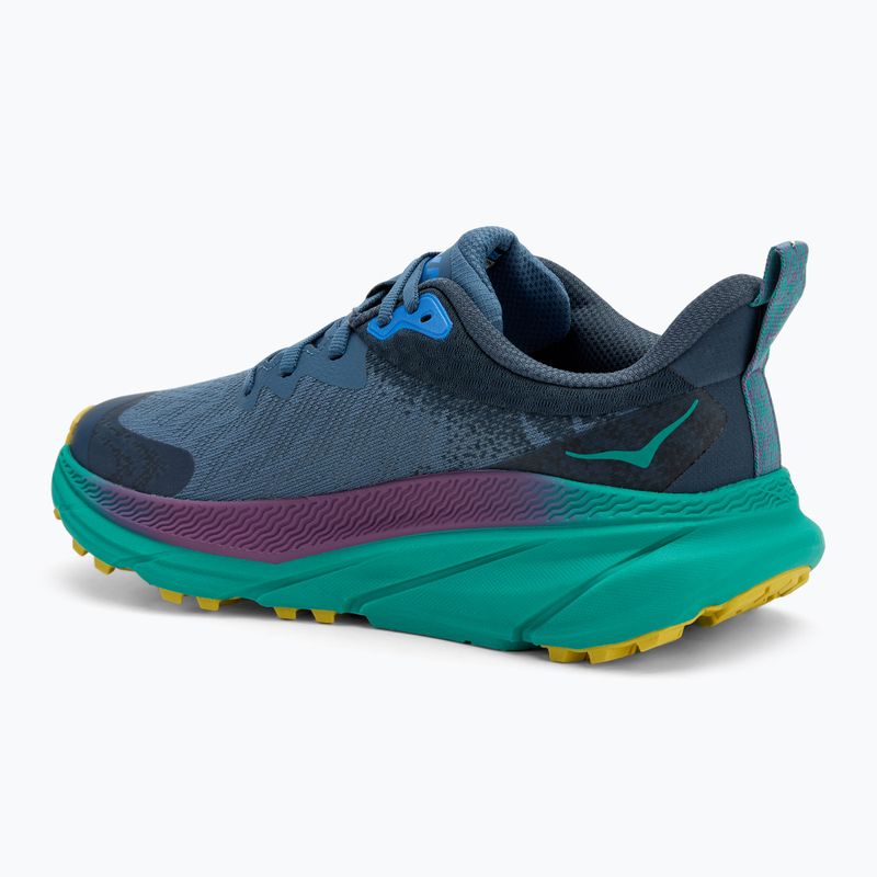 Damen Laufschuhe HOKA Challenger 7 GTX real teal/tech green 3