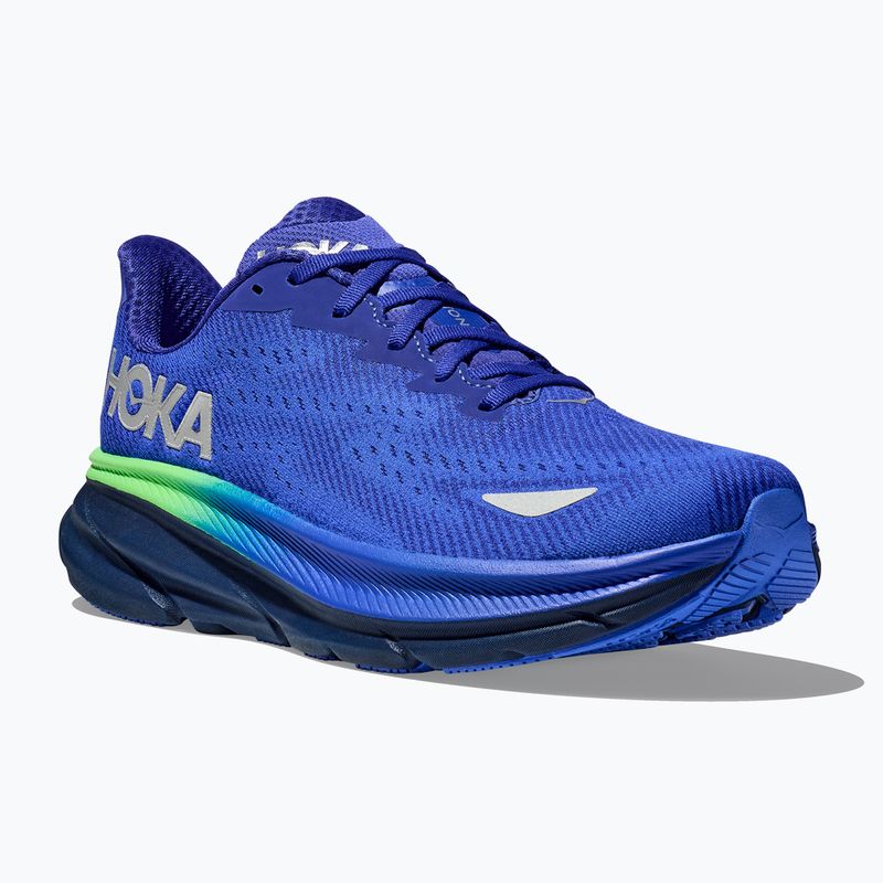 Herren Laufschuhe HOKA Clifton 9 GTX schillernd blau/Abendhimmel 8