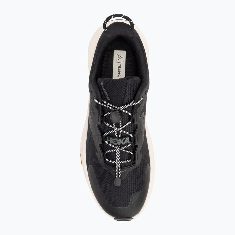 Laufschuhe Herren HOKA Transport black/alabaster 5