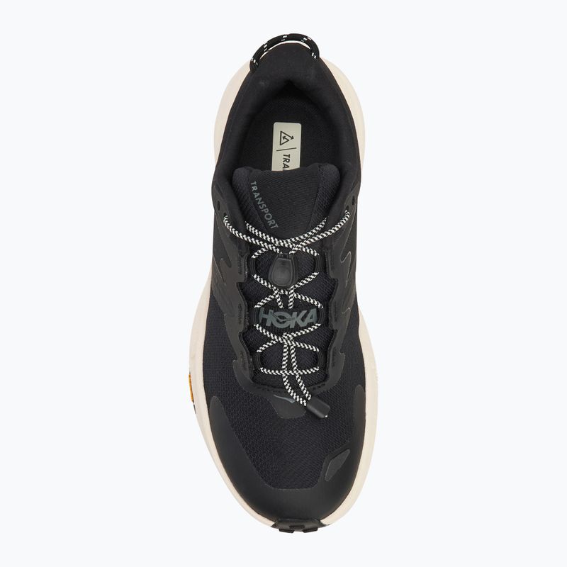 Laufschuhe Herren Damen HOKA Transport black/alabaster 5