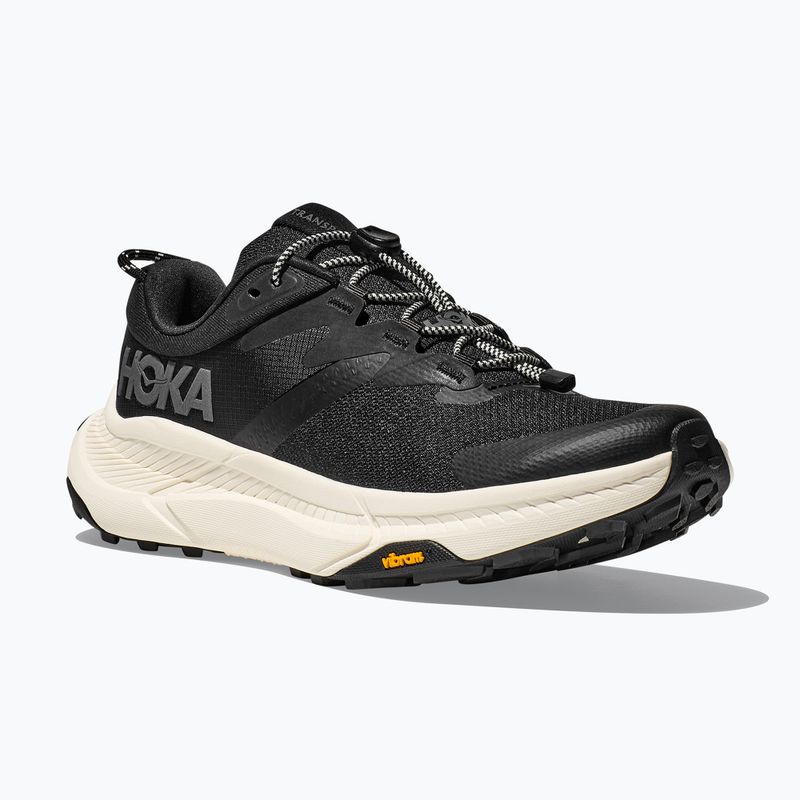 Laufschuhe Herren Damen HOKA Transport black/alabaster 8