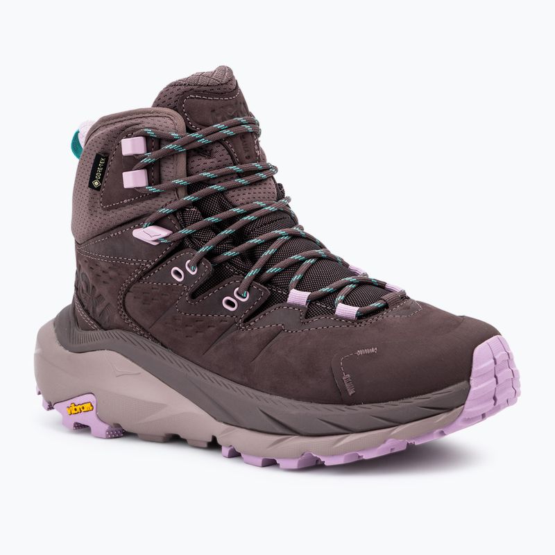 Damen-Wanderschuhe HOKA Kaha 2 GTX rauchquarz/quarzit