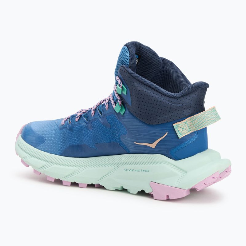Wanderschuhe HOKA Trail Code GTX foggy night/aqua breeze 3