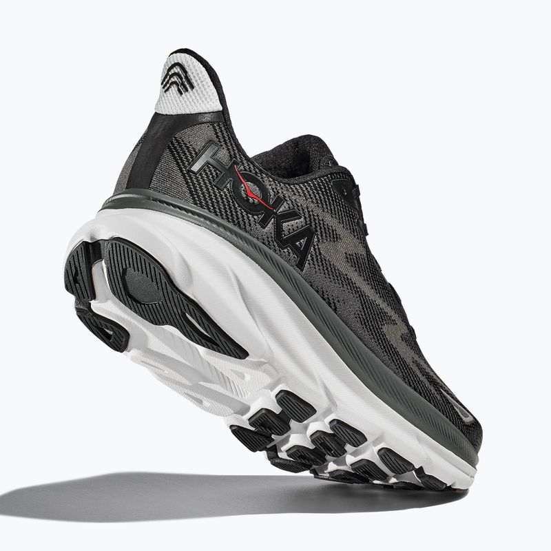 Herren Laufschuhe HOKA Clifton 9 schwarz/outer orbit 5