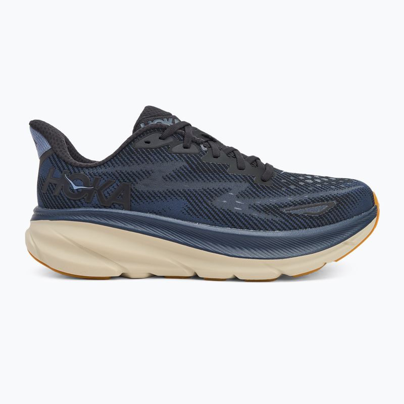 Herren Laufschuhe HOKA Clifton 9 schwarz/varsity navy 2