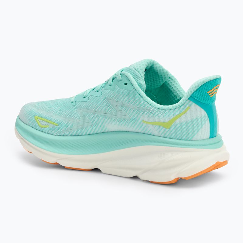 Damen Laufschuhe HOKA Clifton 9 seafoam/aqua breeze 3