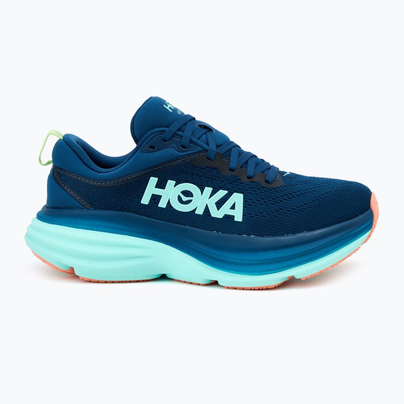 Damen Laufschuhe HOKA Bondi 8 midnight/seafoam 2