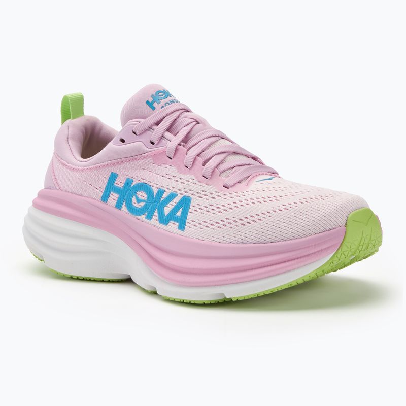 Damen Laufschuhe HOKA Bondi 8 rosa twilight/waterpark