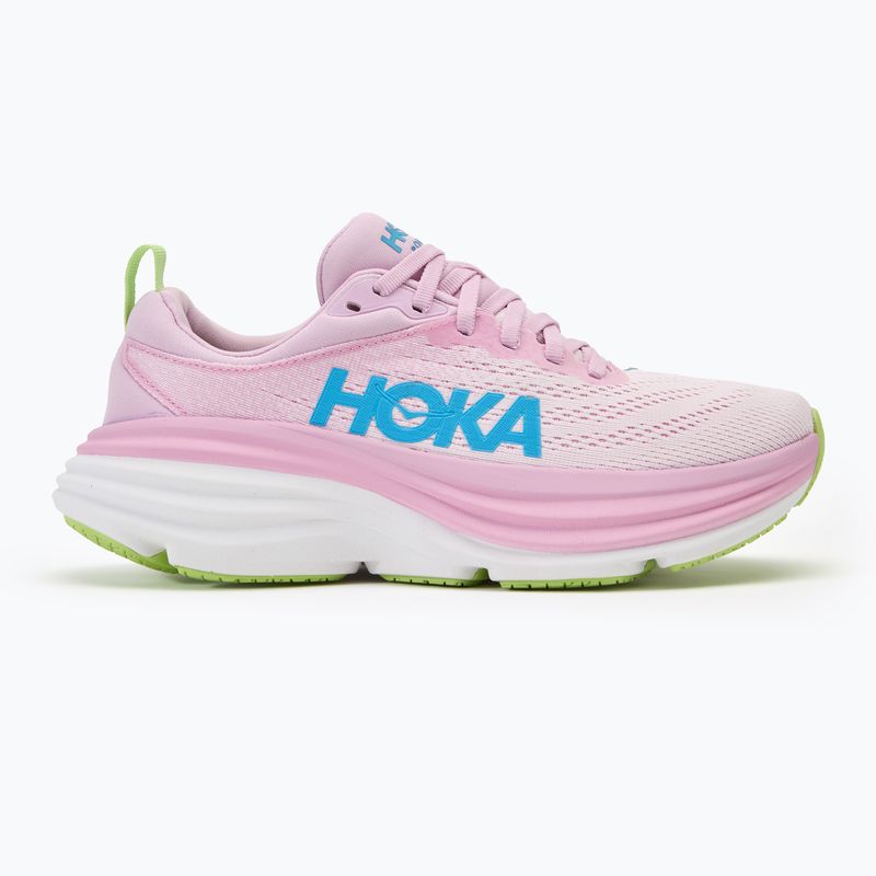 Damen Laufschuhe HOKA Bondi 8 rosa twilight/waterpark 2