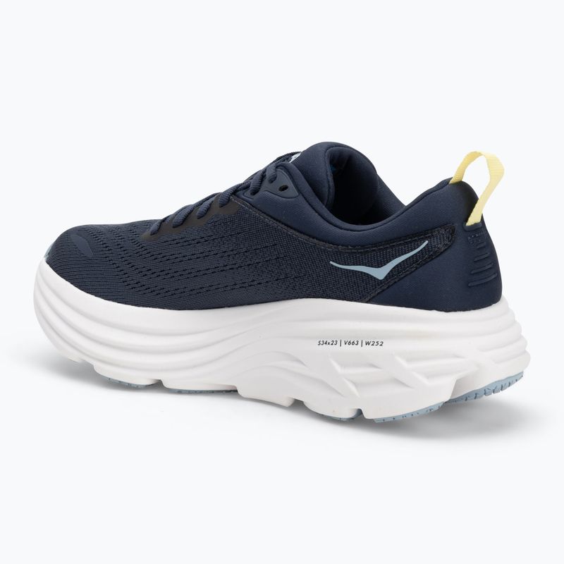 Damen Laufschuhe HOKA Bondi 8 varsity navy/weiß 3