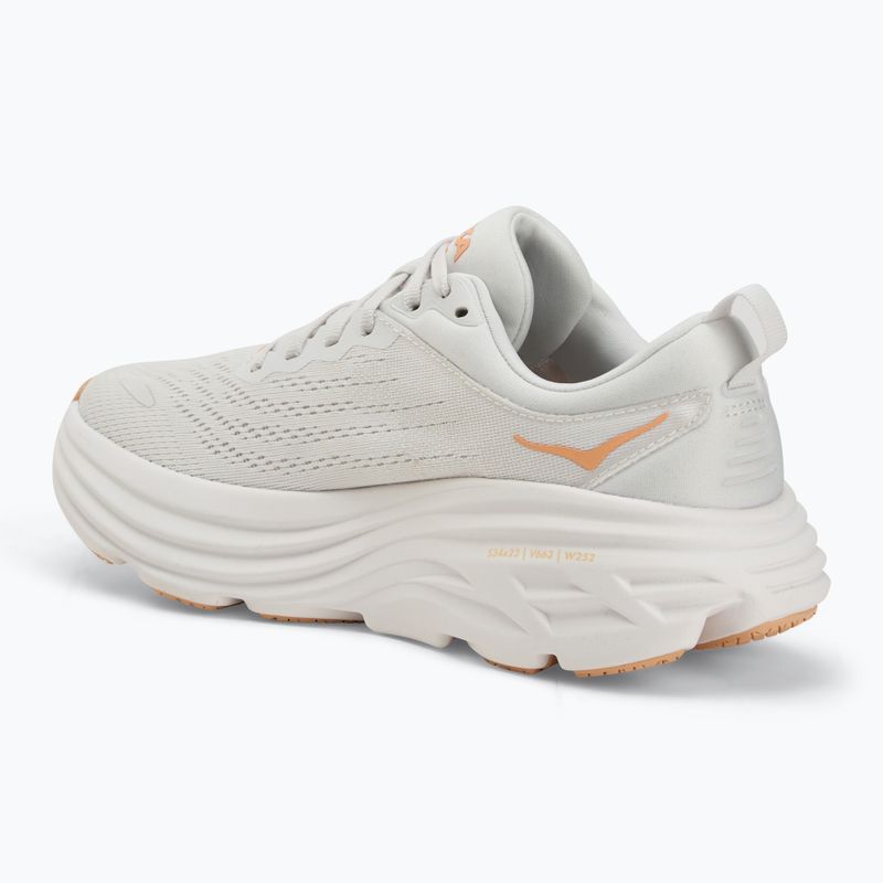 Damen Laufschuhe HOKA Bondi 8 weiß/cantaloupe 3