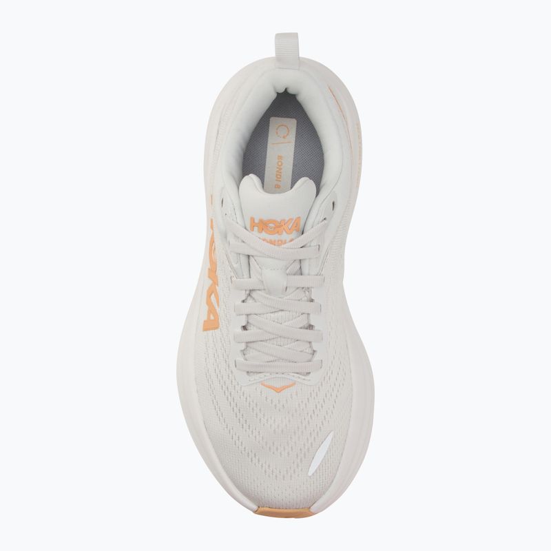 Damen Laufschuhe HOKA Bondi 8 weiß/cantaloupe 5