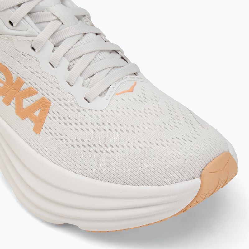 Damen Laufschuhe HOKA Bondi 8 weiß/cantaloupe 7