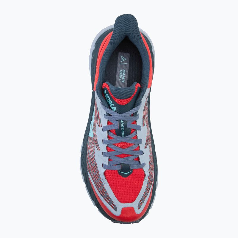 HOKA Mafate Speed 4 cerise/stormy skies Herren Laufschuhe 5