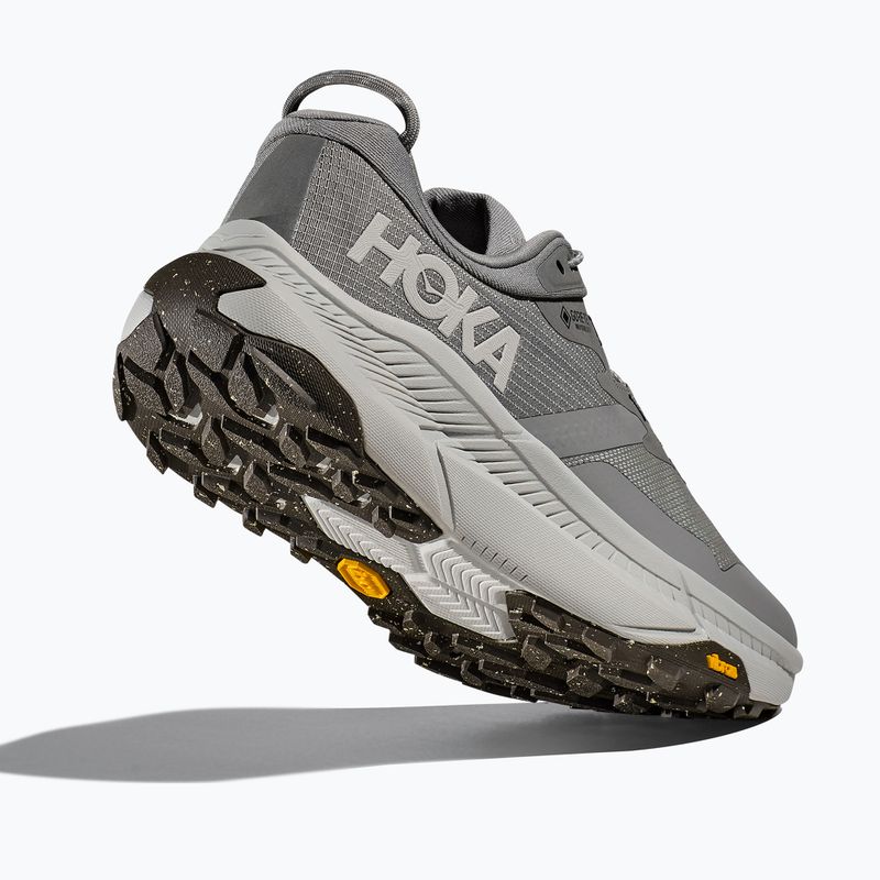 Herrenschuhe HOKA Transport GTX galactic grey/stardust 5
