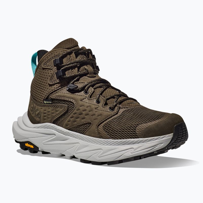 HOKA Herren Wanderschuhe Anacapa 2 Mid GTX deep umber/stardust 8