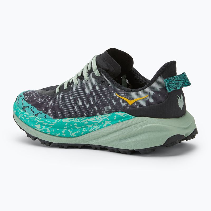 Damen Laufschuhe HOKA Speedgoat 6 schwarz/aloe vera 3