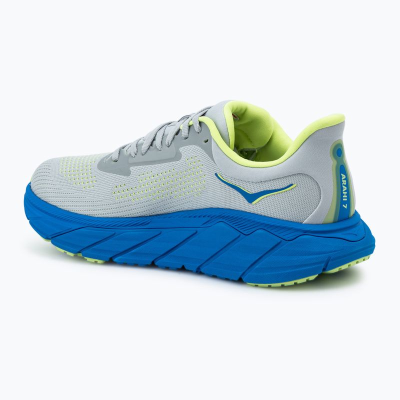 HOKA Herren Laufschuhe Arahi 7 stardust/electric cobalt 3