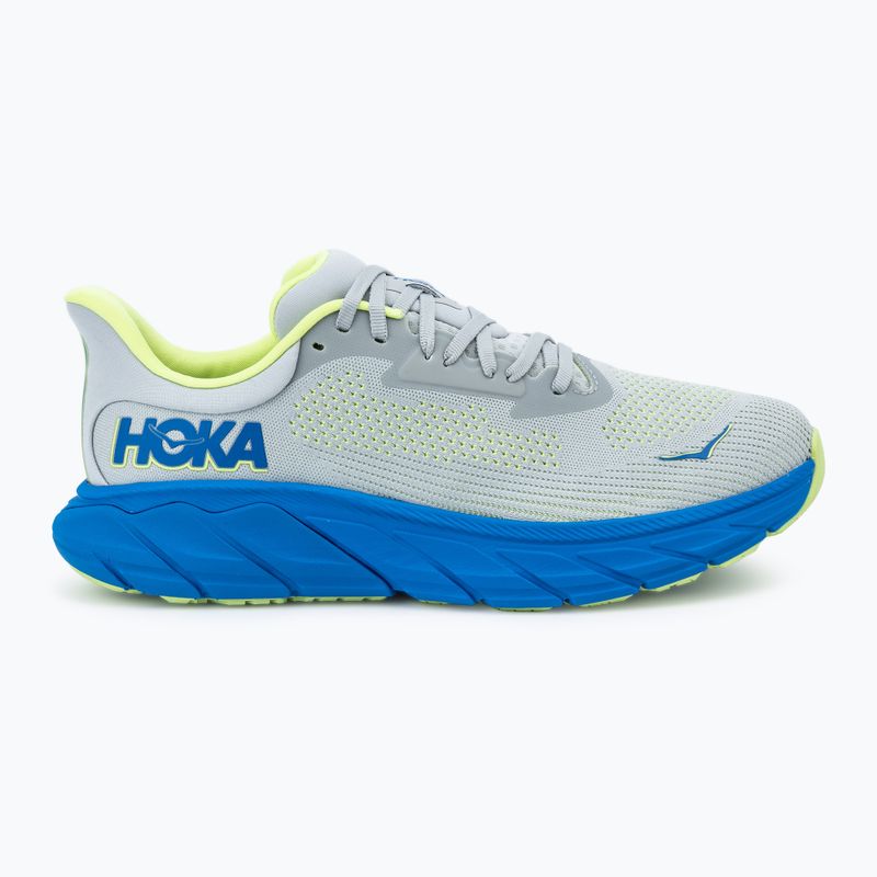 HOKA Herren Laufschuhe Arahi 7 Wide stardust/electric cobalt 2