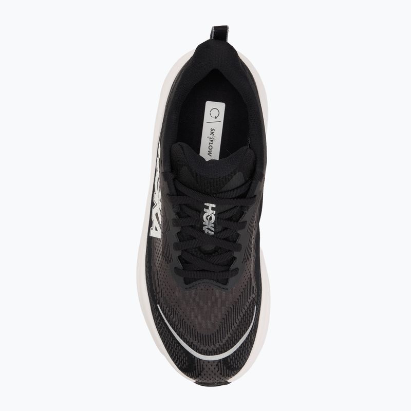 HOKA Skyflow Wide Herren Laufschuhe schwarz/weiß 5