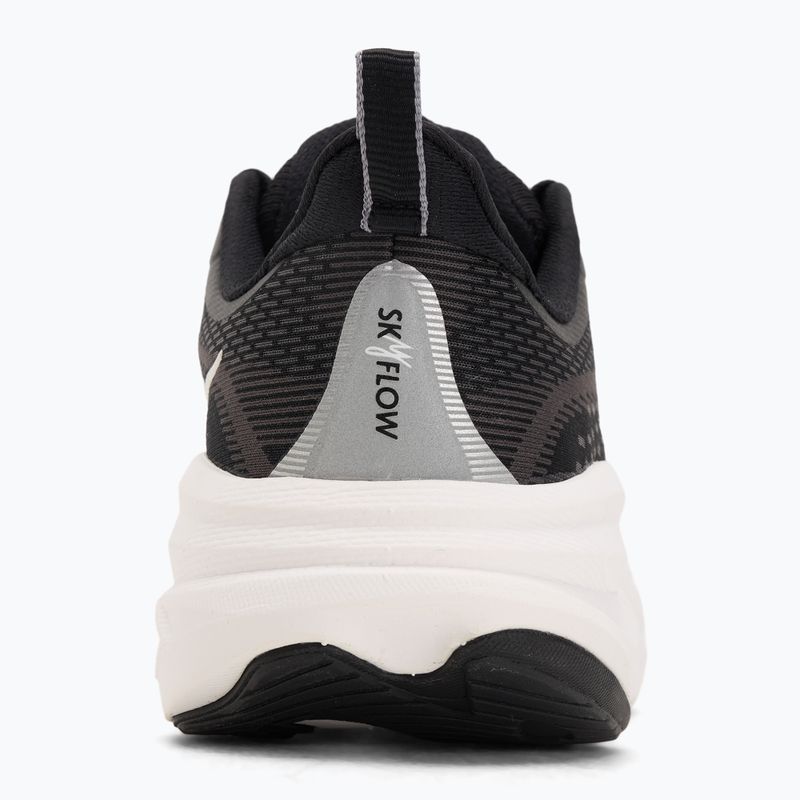 HOKA Skyflow Wide Herren Laufschuhe schwarz/weiß 6