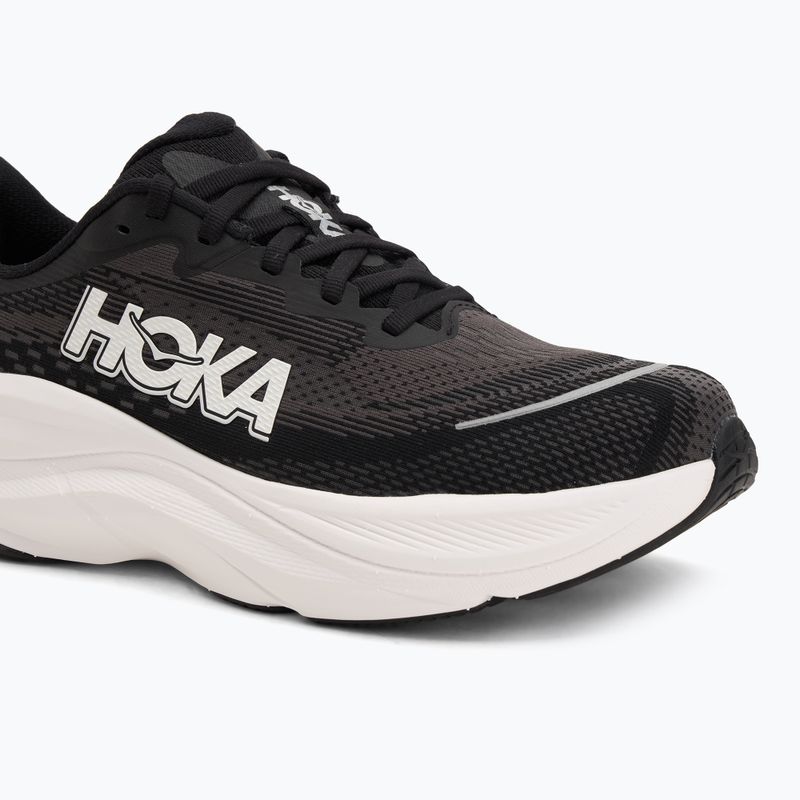 HOKA Skyflow Wide Herren Laufschuhe schwarz/weiß 7
