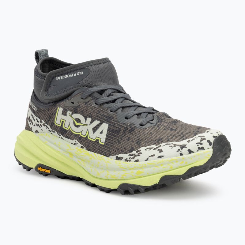 Laufschuhe Herren Hoka Speedgoat 6 MID GTX outer orbit/lettuce