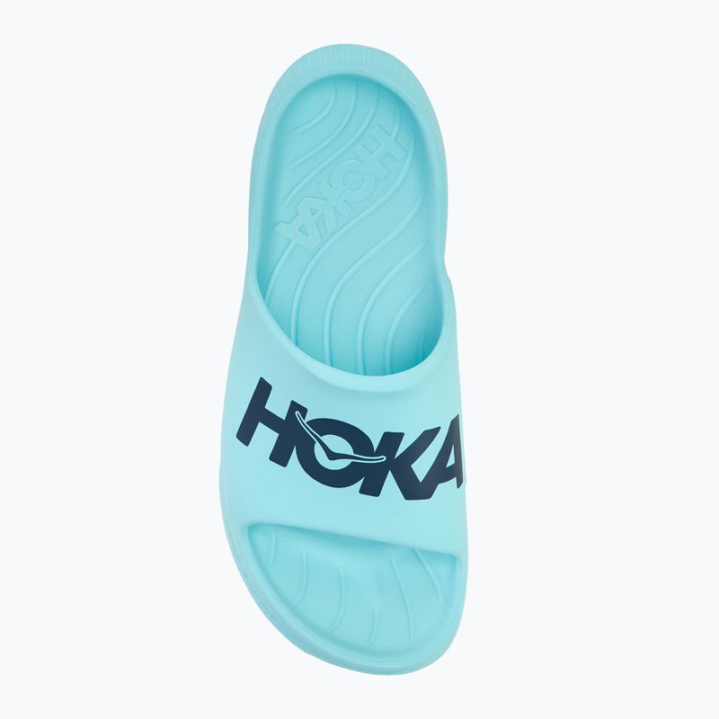 Schlappen Badeschuhe HOKA Ora Athletic Slide cloudless/stormy skies 5