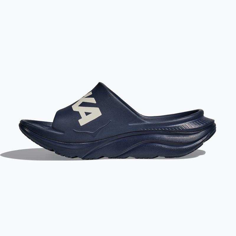 Schlappen Badeschuhe HOKA Ora Athletic Slide varsity navy/white 3