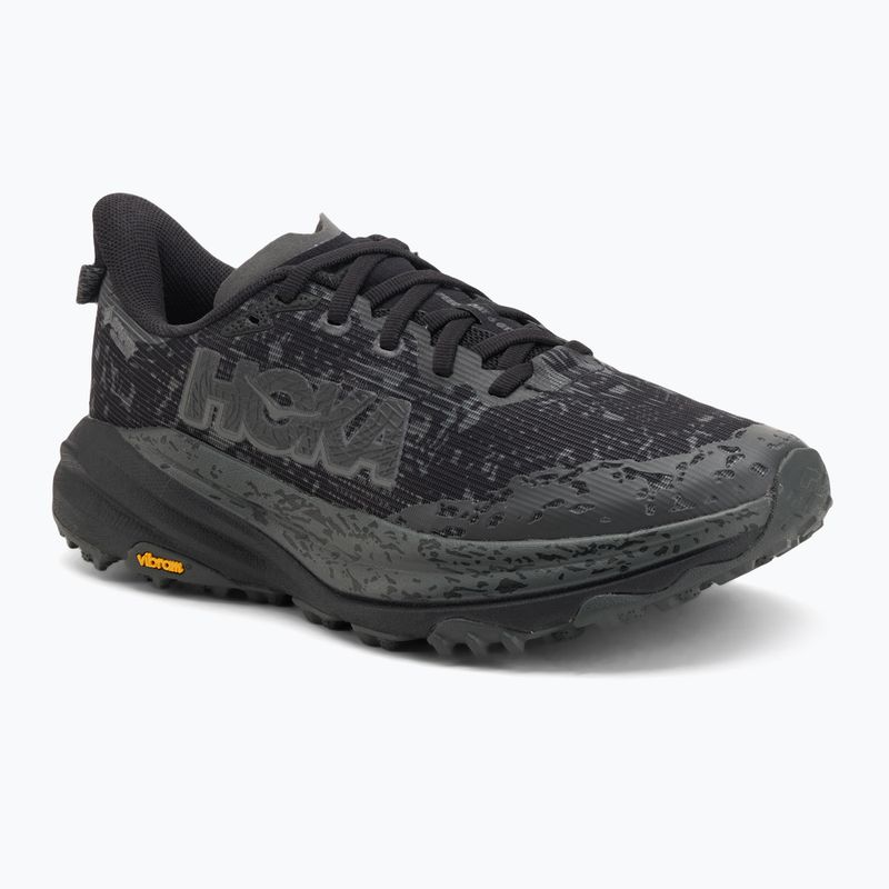 Damen-Laufschuhe Hoka Speedgoat 6 GTX schwarz/schwarz