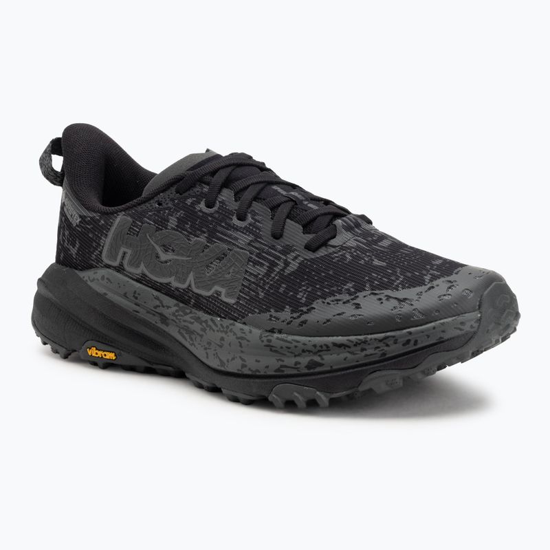 Damen-Laufschuhe HOKA Speedgoat 6 GTX Wide schwarz/Alabaster