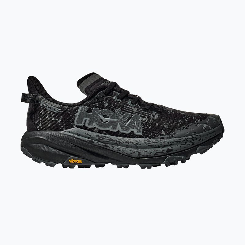 Damen-Laufschuhe HOKA Speedgoat 6 GTX Wide schwarz/Alabaster 2