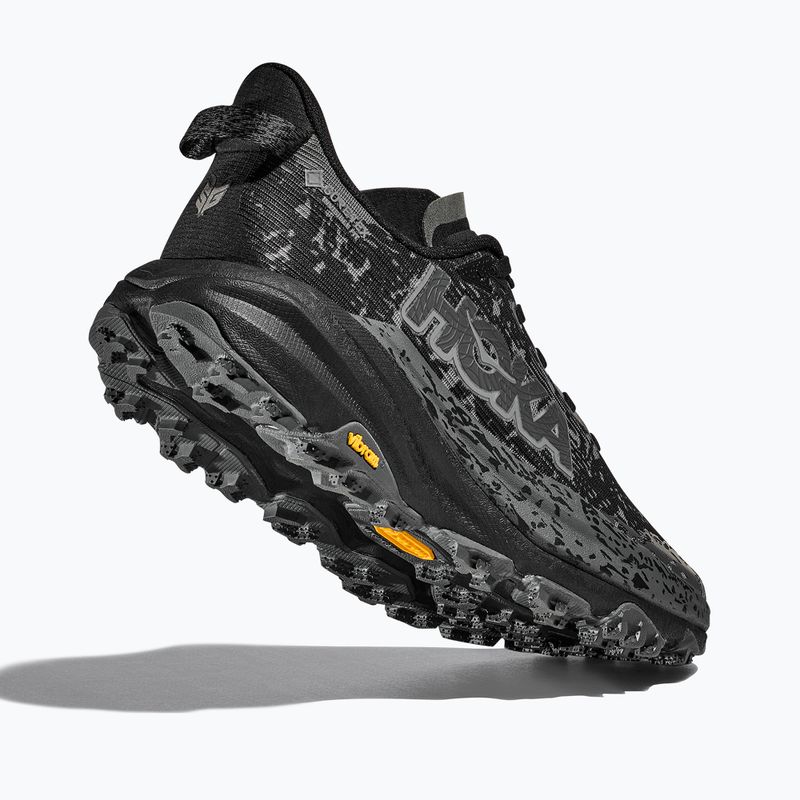 Damen-Laufschuhe HOKA Speedgoat 6 GTX Wide schwarz/Alabaster 5