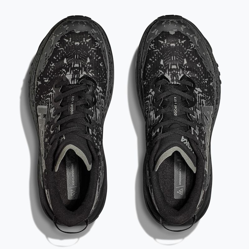 Damen-Laufschuhe Hoka Speedgoat 6 GTX schwarz/schwarz 10