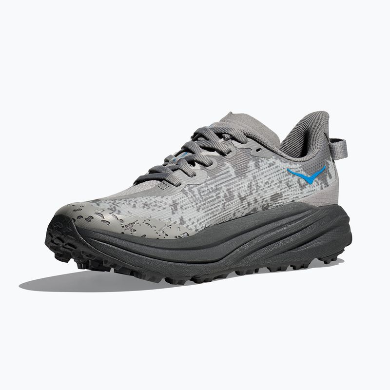 Laufschuhe Herren Kinder HOKA Speedgoat 6 galactic grey/hoka blue 4