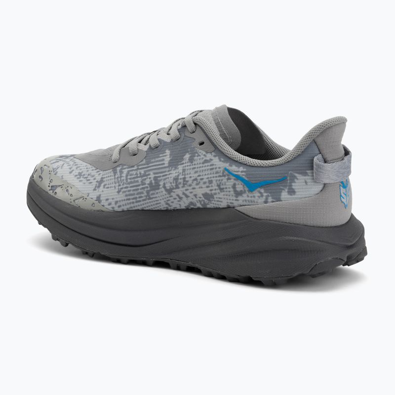 Laufschuhe Herren Kinder HOKA Speedgoat 6 galactic grey/hoka blue 3