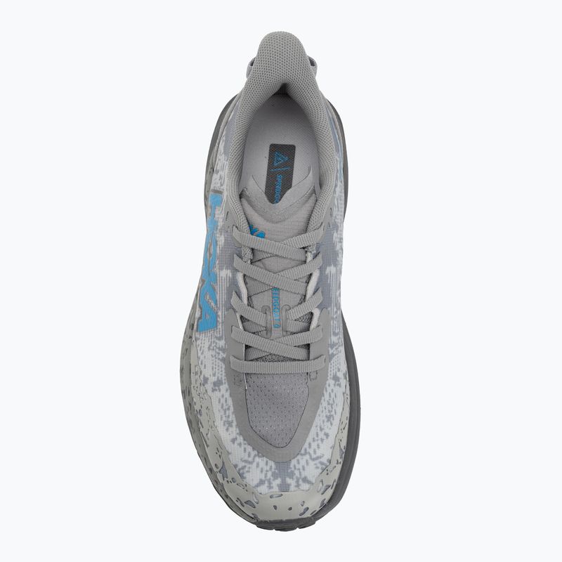 Laufschuhe Herren Kinder HOKA Speedgoat 6 galactic grey/hoka blue 5
