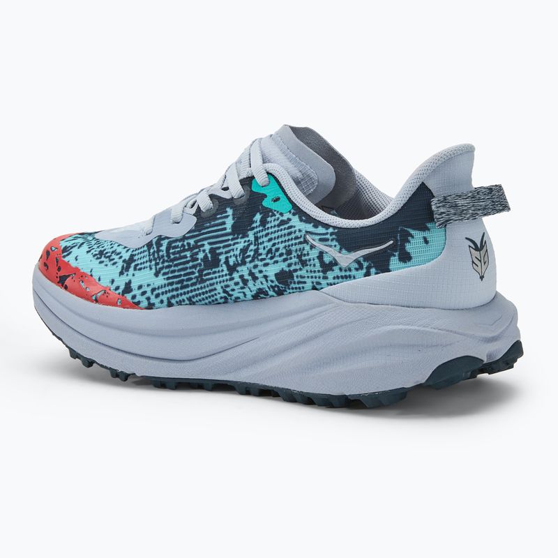 HOKA Speedgoat 6 gull/stormy skies Laufschuhe für Kinder 3