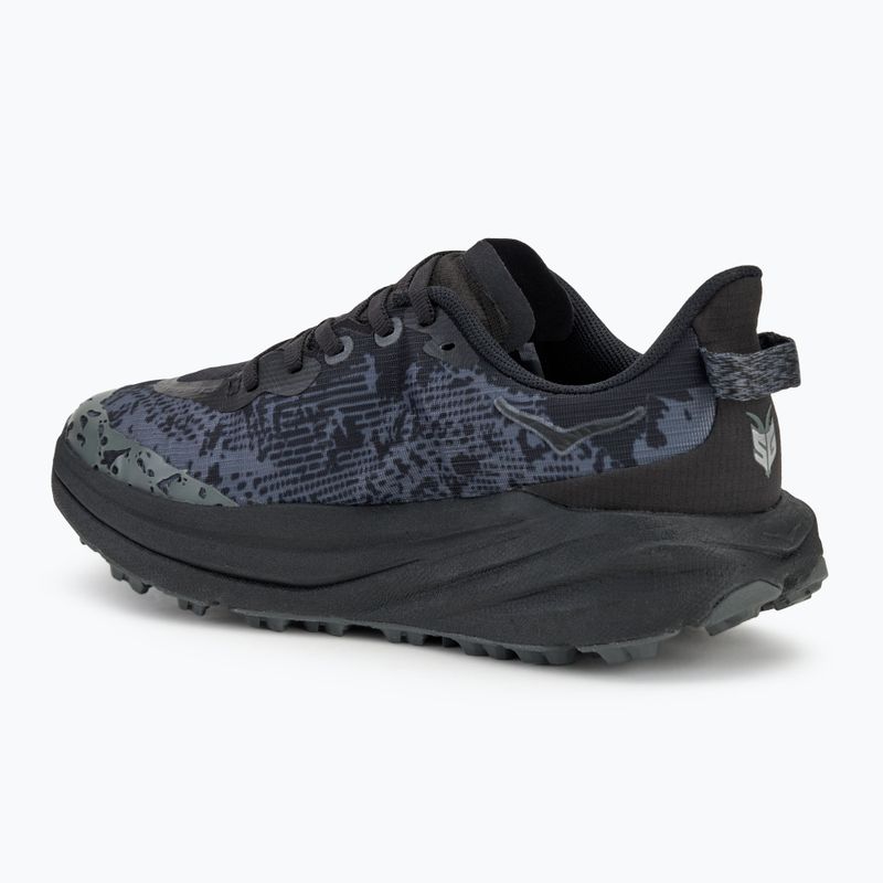 HOKA Speedgoat 6 obsidian/outer orbit Laufschuhe für Kinder 3