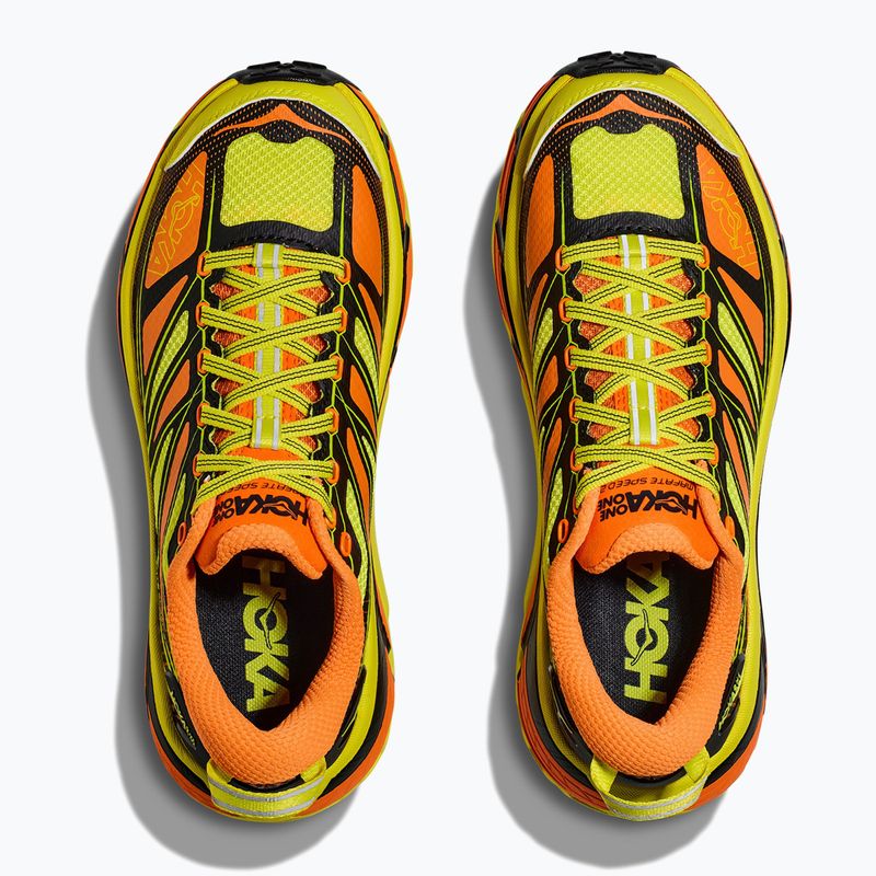 HOKA Mafate Speed 2 Laufschuhe electric tangerine/hoka citrus 8