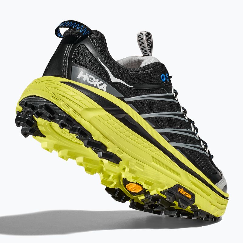 Schuhe HOKA Mafate Three 2 black/hoka citrus 5