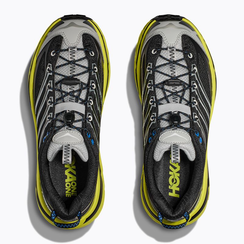 Schuhe HOKA Mafate Three 2 black/hoka citrus 8