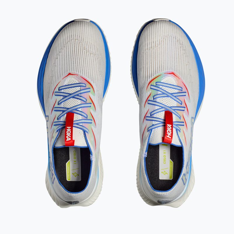 Laufschuhe HOKA Cielo X1 white/virtual blue 15