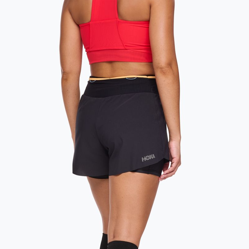Laufshorts Damen HOKA Skyglide black 3