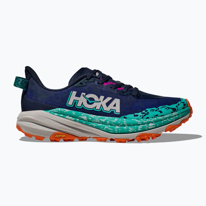 Damen Laufschuhe HOKA Speedgoat 6 varsity navy/meteor 9