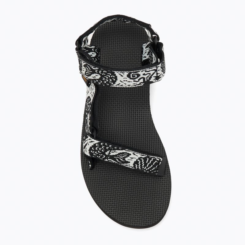 Damen Sandalen Teva Original Universal sirena schwarz / weiß 5
