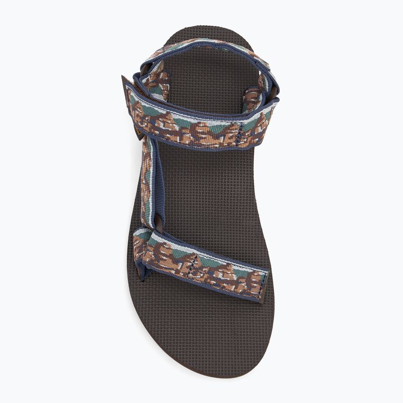 Teva Original Universal Wüste Mosaik/schokoladenbraun Herren Sandalen 5