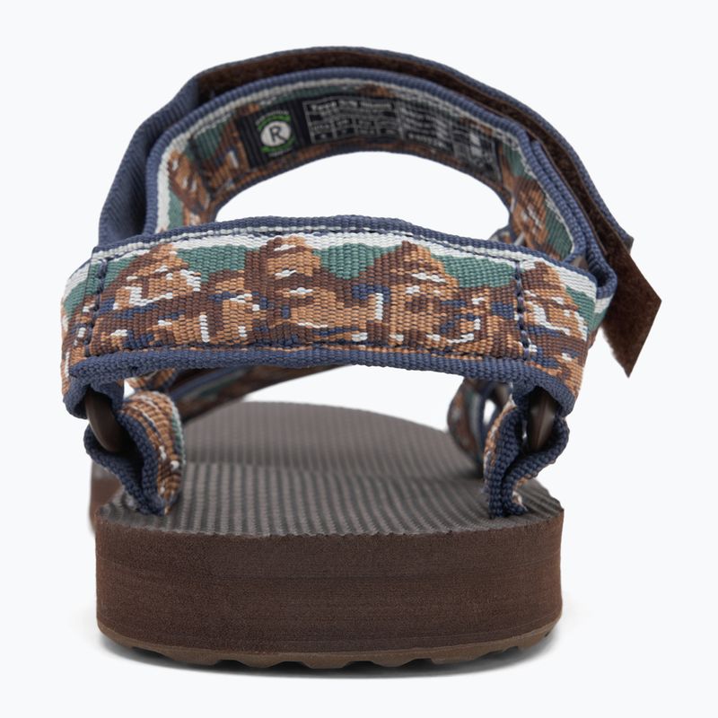 Teva Original Universal Wüste Mosaik/schokoladenbraun Herren Sandalen 6