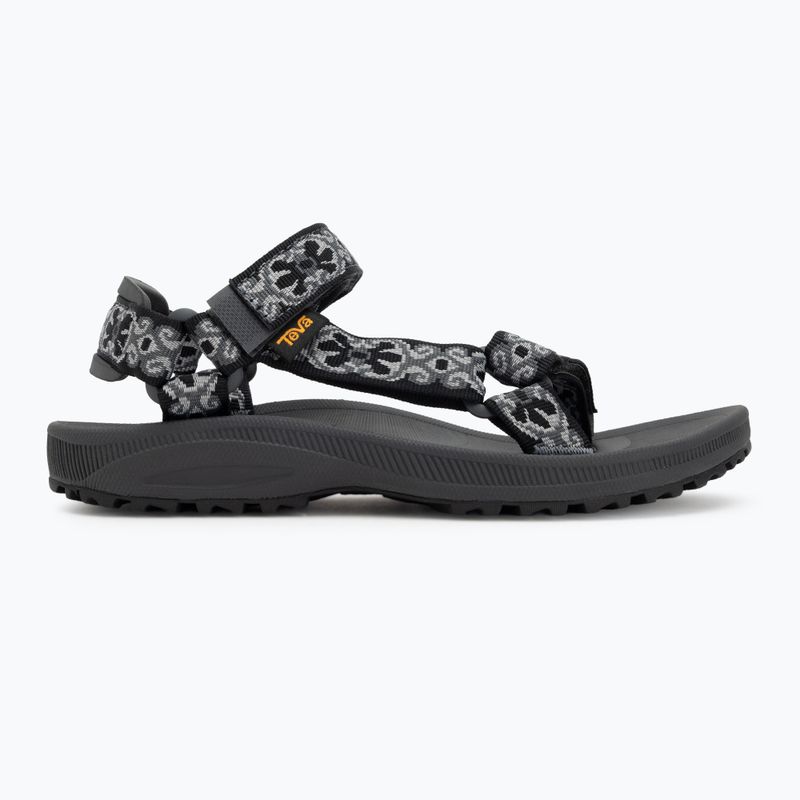 Teva Winsted Archiv floral schwarz/grau Damen Sandalen 2