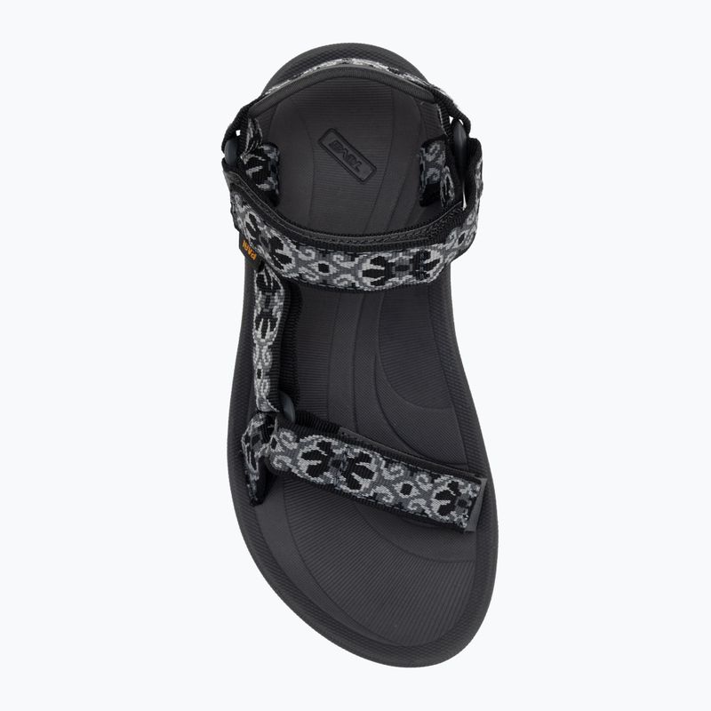 Teva Winsted Archiv floral schwarz/grau Damen Sandalen 5